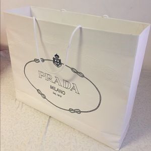 Prada shopping bag